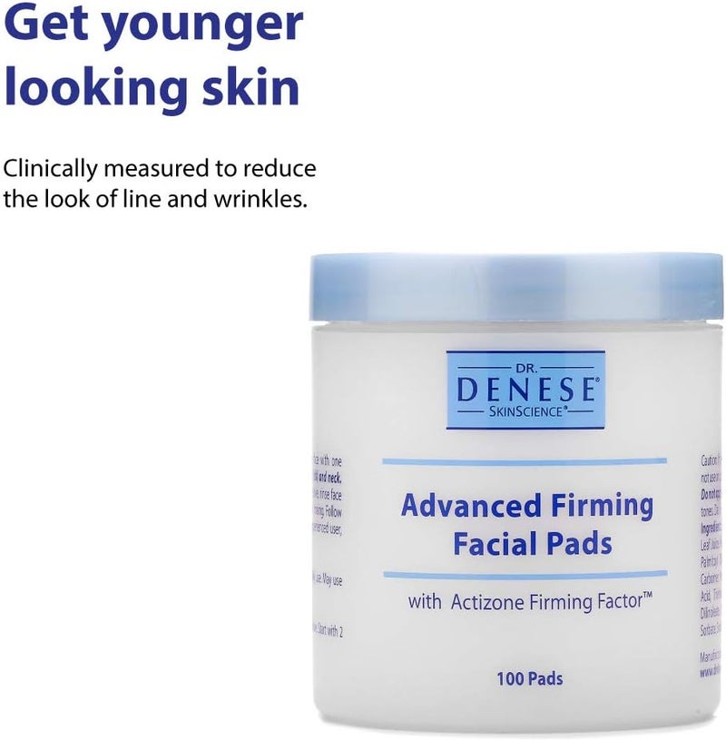 Dr. Denese Advanced Firming Facial Pads with Actizone Firming Factor - 100 Count - Image 4